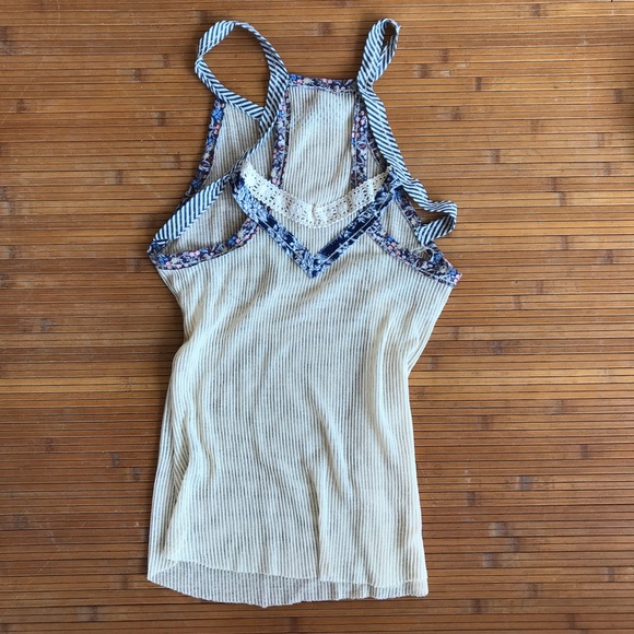 BOGO NWOT BKE floral tank top - Picture 4 of 6